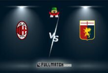 Genoa vs Milan Full Match Replay