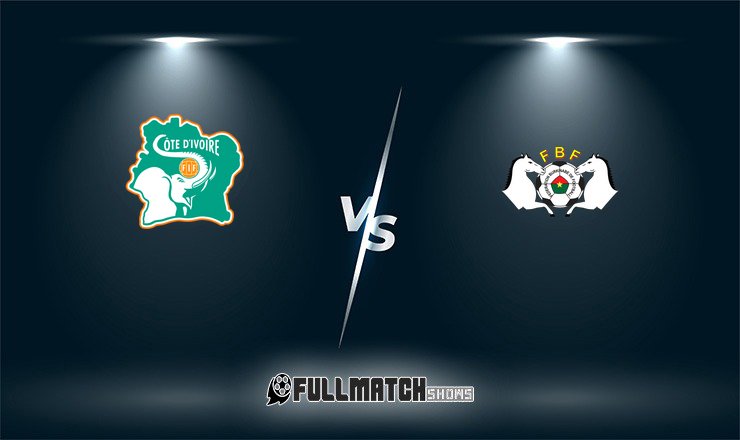 Côte D’Ivoire vs Burkina Faso 6 Jan 2026
