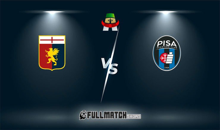 Pisa vs Genoa Full Match Replay