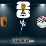 Belgium vs Egypt Full Match Replay