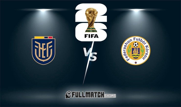 Ecuador vs Curaçao Full Match Replay
