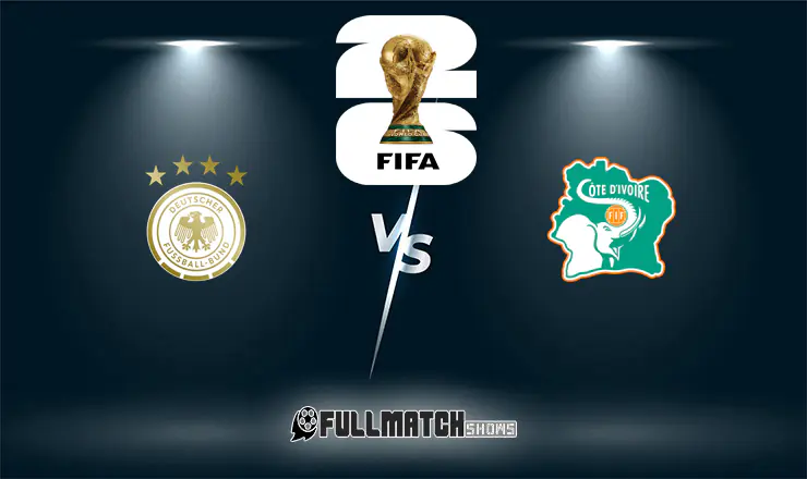 Germany vs Côte D'Ivoire Full Match Replay