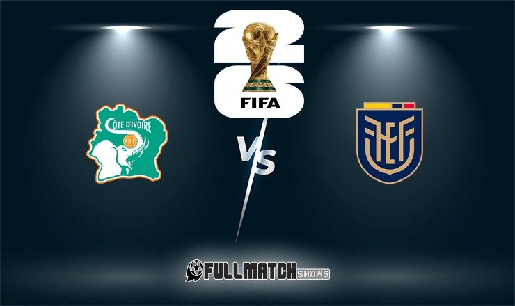 Ivory Coast vs Ecuador Full Match Replay
