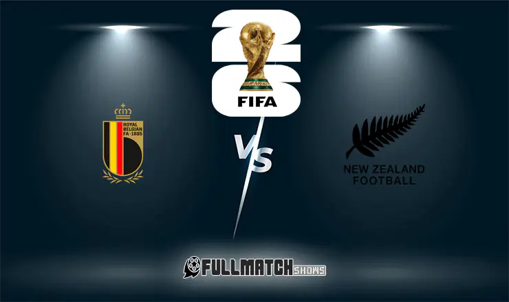 New Zealand vs Belgium Full Match Replay