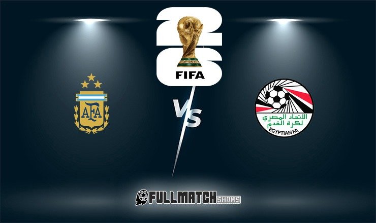 Argentina vs Egypt Full Match Replay