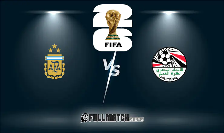 Argentina vs Egypt Full Match Replay