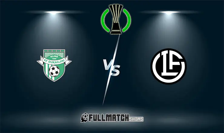 Dukagjini vs Lugano Full Match Replay