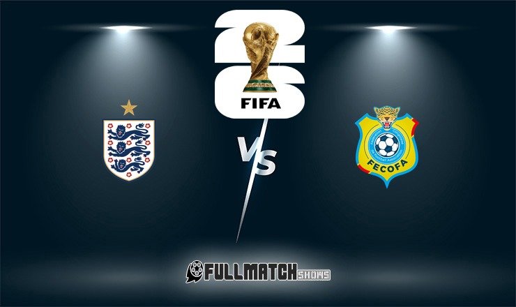 England vs Congo DR Full Match Replay