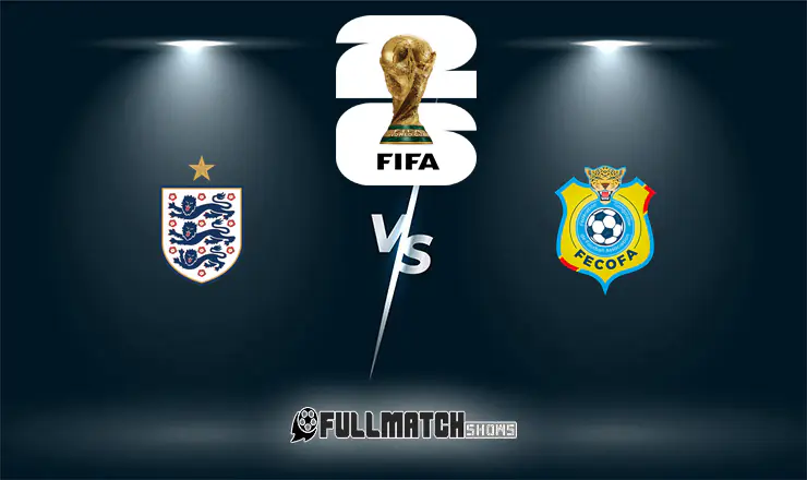 England vs Congo DR Full Match Replay