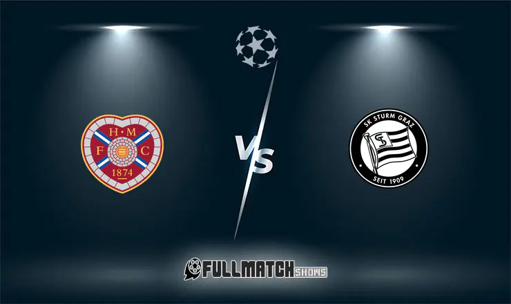 Hearts vs Sturm Graz Full Match Replay