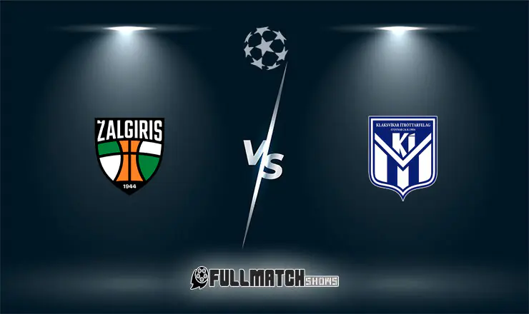Kauno Žalgiris vs KÍ Klaksvík Full Match Replay