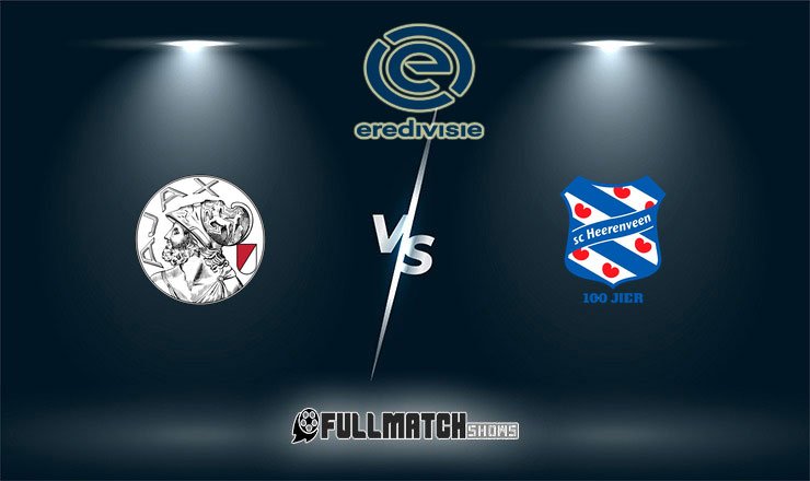 Ajax vs Heerenveen Full Match Replay