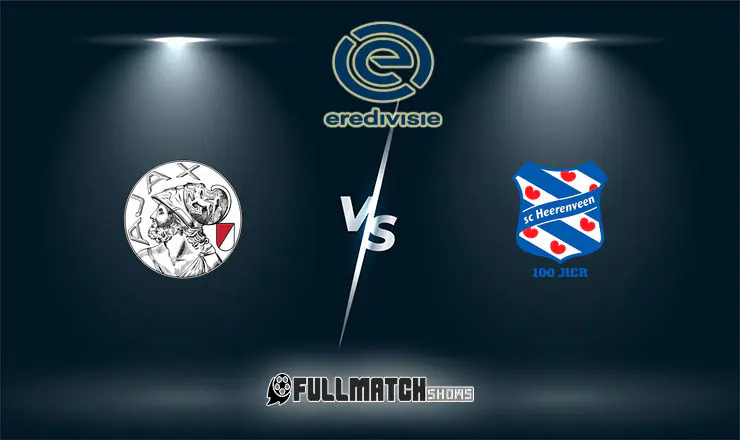 Ajax vs Heerenveen Full Match Replay