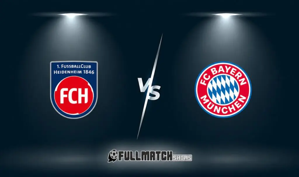 Heidenheim vs Bayern Munich Replay 18 Aug 2026
