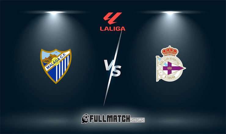 Málaga vs Deportivo La Coruña Full Match Replay