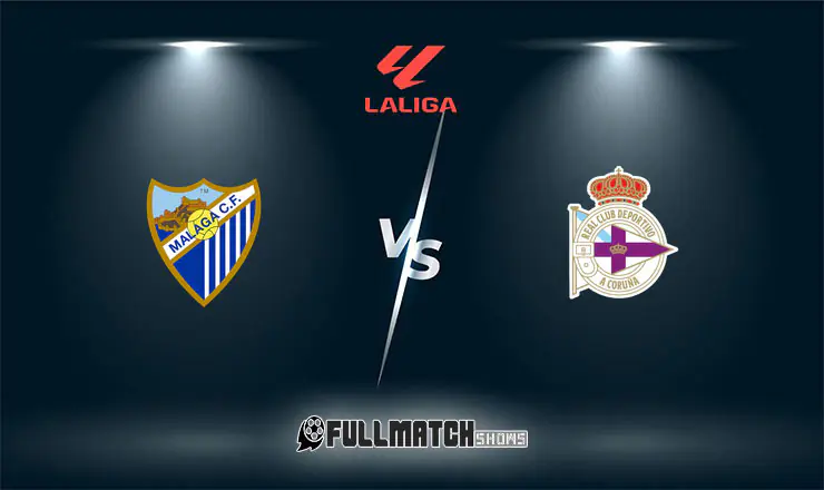 Málaga vs Deportivo La Coruña Full Match Replay