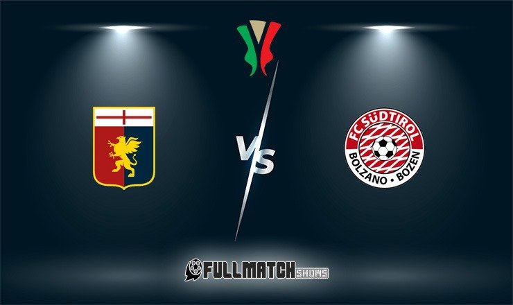 Genoa vs Südtirol Full Match Replay