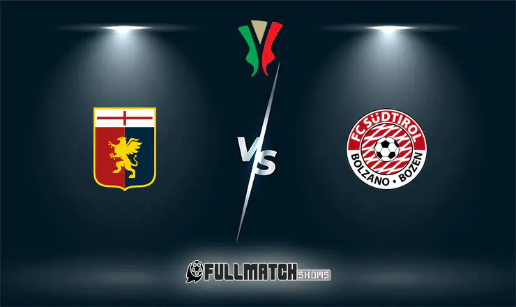 Genoa vs Südtirol Full Match Replay