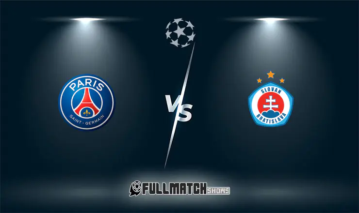 PSG vs Slovan Bratislava Full Match Replay