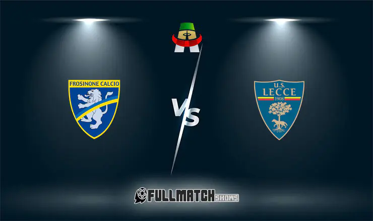 Frosinone vs Lecce Full Match Replay 29 Oct 2026