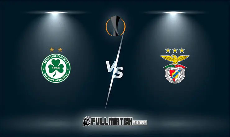 Omonia Nicosia vs Benfica Full Match Replay 22 Oct 2026