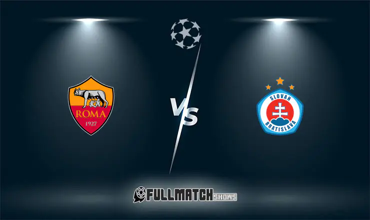 Roma vs Slovan Bratislava Full Match Replay 20 Oct 2026
