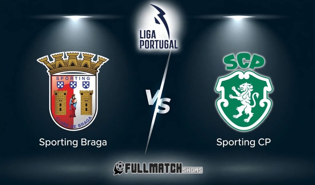 Sporting Braga vs Sporting CP Full Match Replay 9 Oct 2026